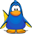 O item visto em um Cartão de Pinguim.