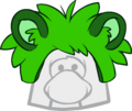 Touca de Puffle Guaxinim Interface da Festa.