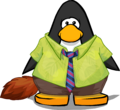 O item visto em um Cartão de Pinguim.