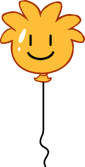 Balão de Puffle Laranja icone.png