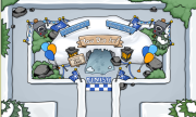 O final do Grande Labirinto de Neve.