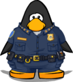 O item visto em um Cartão de Pinguim.