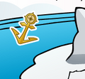 A localização do pin.