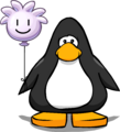 O item visto em um Cartão de Pinguim.