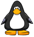 O item visto em um Cartão de Pinguim.