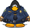 O item visto em um Cartão de Pinguim.