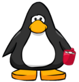 O item visto em um Cartão de Pinguim.