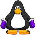 O item visto em um Cartão de Pinguim.