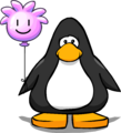 O item visto em um Cartão de Pinguim.