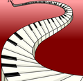 Plano de Fundo Teclas do Piano