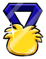 #345 Medalha de Puffle 16-29 de março de 2016 Ancoradouro