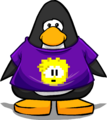 O item visto em um Cartão de Pinguim.