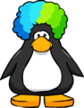 O item visto em um Cartão de Pinguim.