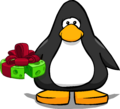 O item visto em um Cartão de Pinguim.