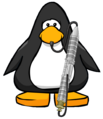 O item visto no Cartão de Pinguim.