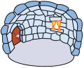 O ícone do Iglu Básico.