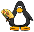 O item visto em um Cartão de Pinguim.