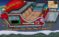 O Trenó do Noel na Festa de Natal 2009.
