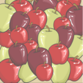 Plano de Fundo Maçãs