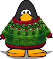 O item visto em um Cartão de Pinguim.