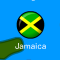 A localização da bandeira.