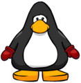 O item visto em um Cartão de Pinguim.