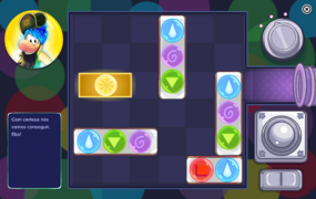 Ao encontrar uma memória escondida e levá-la de volta à Sala de comando, era preciso completar um minijogo para fazê-la voltar a funcionar.