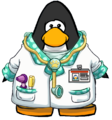 O item visto em um Cartão de Pinguim.