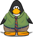 O item visto em um Cartão de Pinguim.