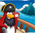 A ilha vista no livro Natal na Ilha Rockhopper