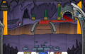 A Caverna da Batalha com a ponte intacta.