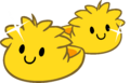 Pantufas de Puffle Dourado Interface da Festa.