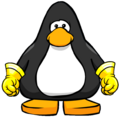 O item visto em um Cartão de Pinguim.
