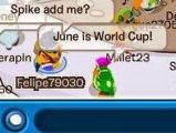 Spike Hike confirmando a festa.