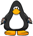 O item visto em um Cartão de Pinguim.