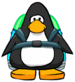 O item visto em um Cartão de Pinguim.