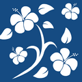 Plano de Fundo Havaiano Azul