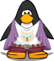 O item visto em um Cartão de Pinguim.