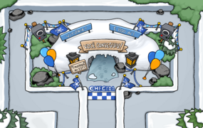 A sala final do labirinto.