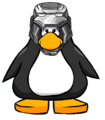 O item visto em um Cartão de Pinguim.