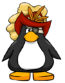 O item visto em um Cartão de Pinguim.