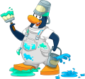 O pinguim da sessão Cores para todos os pinguins! do Estilo Pinguim em Novembro de 2013