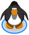 O item visto em um Cartão de Pinguim.