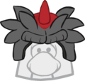 Touca de Puffle T-Rex Interface da Festa.
