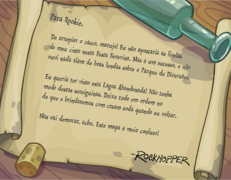 A reportagem secundária.