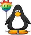 O item visto em um Cartão de Pinguim.