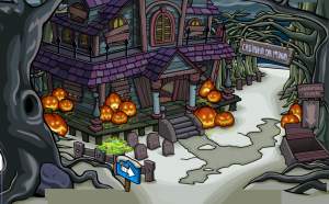 Festa de Halloween 2011 Entrada da Mansão.PNG