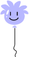 Balão de Puffle Roxo Interface da Festa.