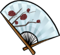 Leque Rosas da Neve