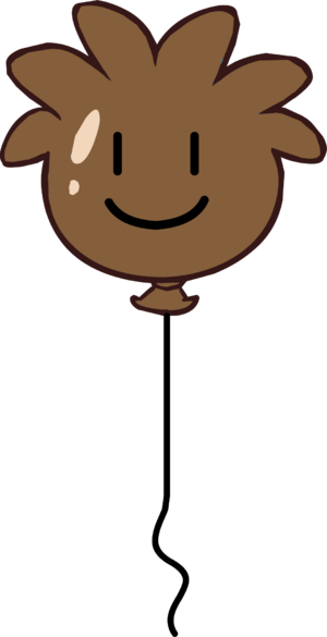 Balão de Puffle Marrom icone.png